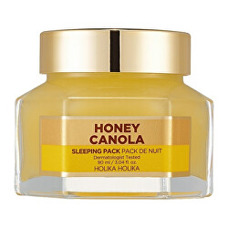 Výživná noční gelová maska Honey Canola (Sleeping Pack) 90 ml