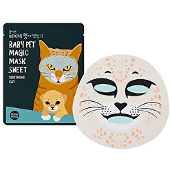 Zklidňující plátýnková maska Baby Pet Magic Soothing Cat (Mask Sheet) 22 ml