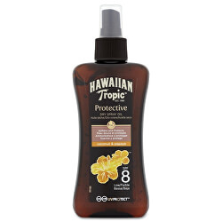 Száraz napvédő olaj SPF 8 Hawaiian Tropic Protective (Dry Spray Oil) 200 ml