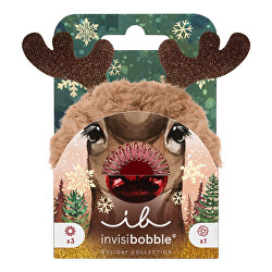 Dárková sada vlasových doplňků Holidays Red Nose Reindeer 4 ks