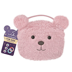 Set elastici per capelli Pink Teddy