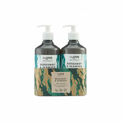 Kézápoló ajándékcsomag Naturals Bergamot & Seaweed Hand Care Duo
