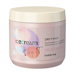 Vyživující maska na suché, krepovité a chemicky upravené vlasy Ice Cream Dry-T (Nourishing Mask) 500 ml