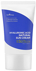 Opalovací krém SPF 50+ Hyaluronic Acid (Natural Sun Cream) 50 ml