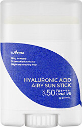 Opalovací krém v tyčince SPF 50+ Hyaluronic Acid (Airy Sun Stick) 22 g