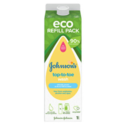 Mosakodógél testre és hajra -  (Top-to-Toe Wash) -  tartalék utántöltő 1000 ml