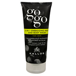 Posilující sprchový gel 2 v 1 pro muže GoGo (2-In-1 Energizing Hair And Body Wash For Men) 200 ml