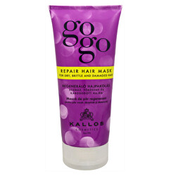 Regeneračná maska ​​pre suché a poškodené vlasy GoGo (Repair Hair Mask For Dry, Brittle And Damaged Hair) 200 ml