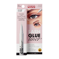 Lepidlo na riasy s očné linkou Lash Glue Liner Clear 0,7 ml