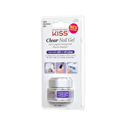 UV/LED gel na nehty průhledný (Clear Nail Gel) 15 ml