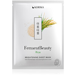 Rozjasňující plátýnková maska FermentBeauty Rice (Brightening Sheet Mask) 20 g