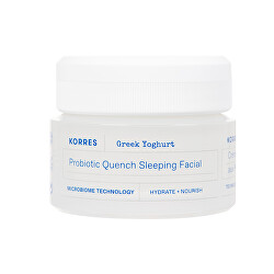 Cremă de noapte hidratantă cu probiotice Greek Yoghurt (Probiotic Quench Sleeping Facial) 40 ml