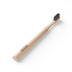 Bambusový zubní kartáček s aktivním uhlím
