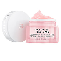 Vyhlazující pleťová maska s růžovou vodou Rose Sorbet Cryo-Mask (Pore-Tightening Smoothing Cooling Mask) 50 ml