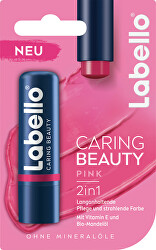 Balsam de buze colorat Caring Beauty Pink 5,5 ml