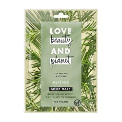 Textilní maska Tea Tree & Vetiver 1 ks
