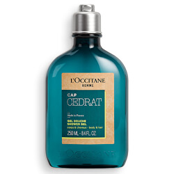 Gel de duș revigorant pentru corp și păr Cap Cedrat(Shower Gel)250 ml