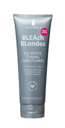 Balzsam platina szőke hajra Bleach Blondes (Ice White Toning Conditioner) 250 ml