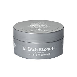 Szőkítő maszk hűvösebb szőke hajra Bleach Blondes Ice White (Toning Treatment) 200 ml