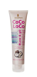 Lăptișor cu ulei de nucă de cocos pentru modelarea termică a părului - pentru păr uscat și deteriorat CoCo LoCo (Blow & Go Genius Lotion) 100 ml