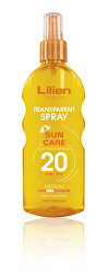 Napvédő spray  SPF 20 (Transparent Spray) 200 ml