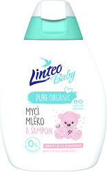 Baba tisztító tej és sampon Bio körömvirággal Baby 250 ml