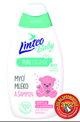 Detské umývací mlieko a šampón s Bio nechtíkom lekárskym Baby 425 ml