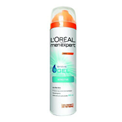 Hydratační gel na holení pro citlivou pleť Men Expert (Hydra Sensitive Shave Gel) 200 ml