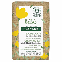 Jemné mýdlo s Bio měsíčkem Bébé (Cleansing Bar) 100 g