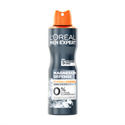 Hypoalergenní deodorant ve spreji L`Oréal Men Expert Magnesium Defense (Deodorant) 150 ml