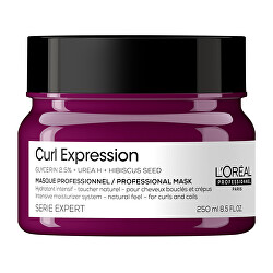 Intenzivní hydratační maska pro kudrnaté a vlnité vlasy Curl Expression Intensive Moisturizing (Professional Mask) 250 ml