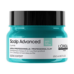 Šampon a maska pro mastnou pokožku hlavy 2 v 1 Scalp Advanced (Anti-Oiliness 2-in-1 Clay) 250 ml
