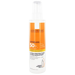Spray solare per pelli sensibili SPF 50+ Anthelios (Invisible Spray Ultra Resistant) 200 ml