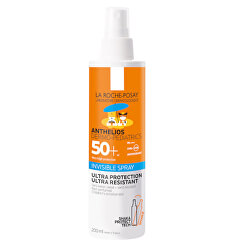 Spray de protecție solară pentru copii SPF50 + Anthelios Dermo-Pediatrics (Invisible Spray) 200 ml
