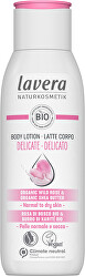 Lehké tělové mléko s Bio divokou růží (Delicate Body Lotion) 200 ml