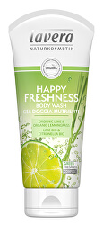 Sprchový a koupelový gel Happy Freshness Bio limetka a Bio citronová tráva (Body Wash Gel) 200 ml
