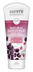Sprchový a koupelový gel Natural Superfruit Bio acai a Bio kustovnice (Body Wash Gel) 200 ml
