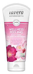 Sprchový a koupelový gel Wellness Feeling Bio divoká růže a Bio ibišek (Body Wash Gel) 200 ml