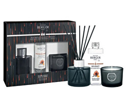 Set regalo diffusore di aromi Variation black Velvet of Orient Velvet of Orient 90 ml + candela 80 g