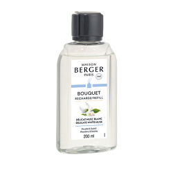 Utántöltő aroma diffúzorba Fehér pézsma Delicate White Musk (Bouquet Recharge/Refill) 200 ml