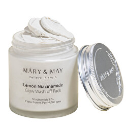 Aufhellende Gesichtsmaske Lemon Niacinamide Glow Wash off Pack 125 g