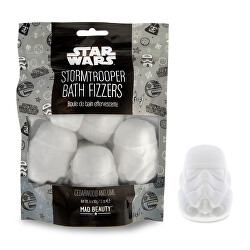Šumivé bomby do koupele Star Wars Storm Trooper (Bath Fizzers) 6 x 30 g