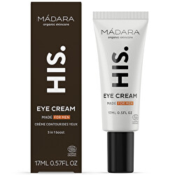 Szemkörnyékápoló krém férfiaknak HIS. (Eye Cream) 17 ml