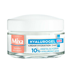 Intenzívne hydratačný denný krém (Hyalurogel Rich Cream) 50 ml