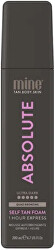 Ultra tmavá samoopalovací pěna Absolute (Self Tan Foam) 200 ml