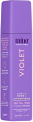 Samoopalovací pěna pro tmavě hnědé opálení s olivovým podtónem Violet (Self Tan Foam) 200 ml