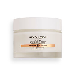 Denní krém pro normální až mastnou pleť Revolution Skincare (Moisture Cream SPF 30 Normal to Oily Skin) 50 ml