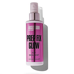 Készítsen rögzítő spray- Prep Fix Fix Glow 3 in 1 (Skin Mist) 100ml)