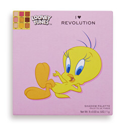 Paletka očních stínů Looney Tunes X Tweety (Mini Shadow Palette) 9 g