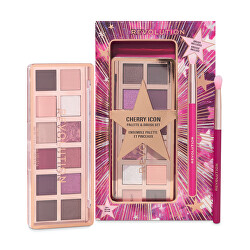 Dárková sada Cherie Icon Eye Shadow Palette and Brush Set